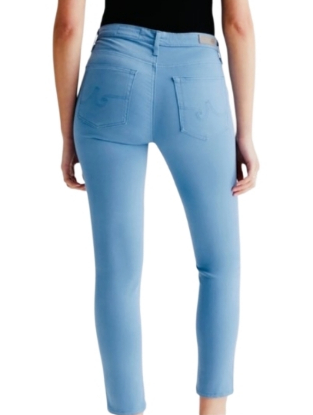 NWT AG Adriano Goldschmied Light Blue Sky Skinny Jeans Size 29 - Picture 10 of 10